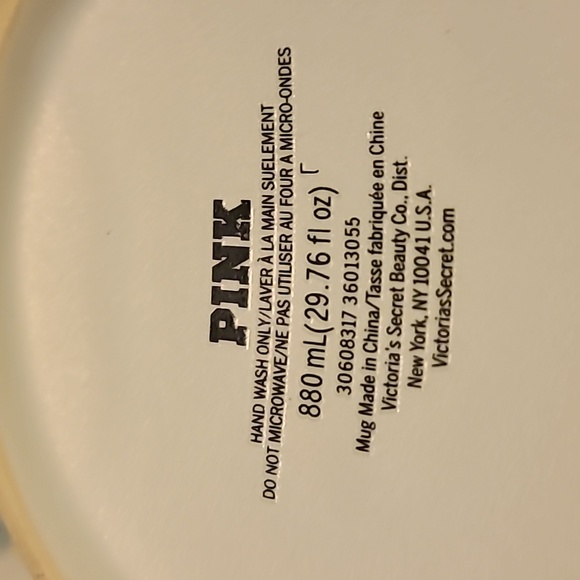 PINK Victoria's Secret Oversized Stay Cozy Trenta Pink Drink Mug - Picture 11 of 11